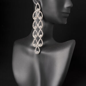 Figure competition earrings
