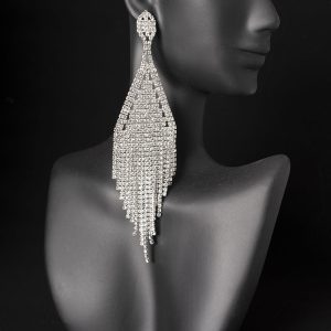 Rhinestone Competition Earrings