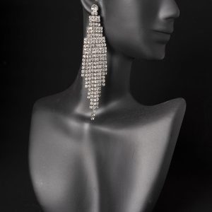 Rhinestone Competition Earrings