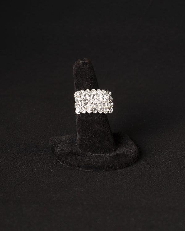 Rhinestone competition ring