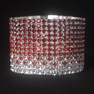 NPC rhinestone competition bracelet