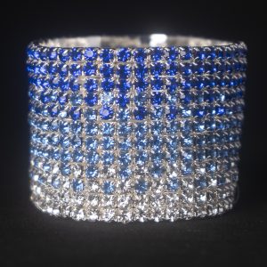 Rhinestone competition bracelet