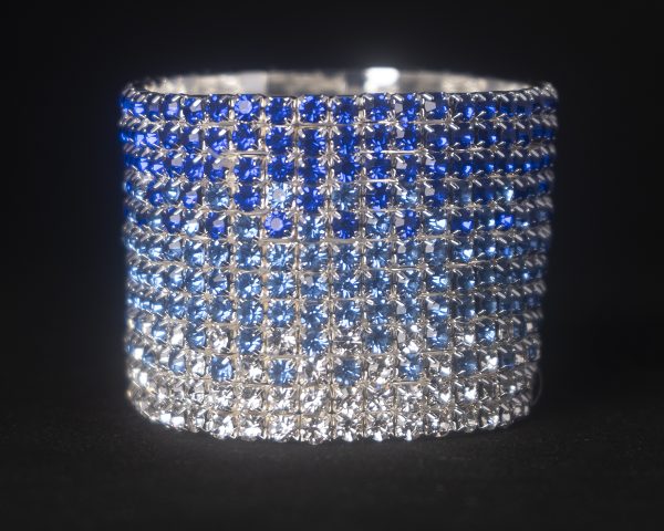 Rhinestone competition bracelet